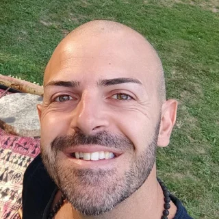 Nicolò during a hunting trip