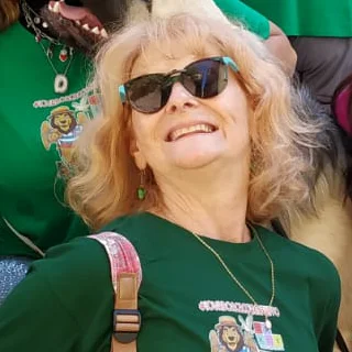 Silvana during a hunting event