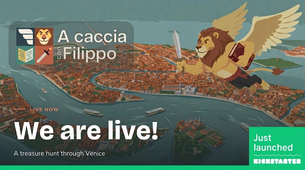 "A caccia con Filippo" Premieres in Venice on October 6